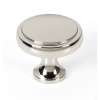 Knob Transitional 1-1/4-in in Polished Nickel