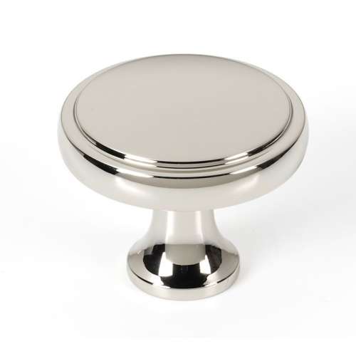 Knob Transitional 1-1/2-in in Polished Nickel