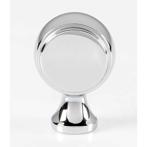 Knob Transitional 7/8-in in Polished Chrome