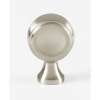 Knob Transitional 7/8-in in Satin Nickel