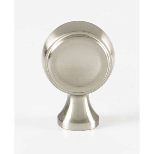 Knob Transitional 7/8-in in Satin Nickel