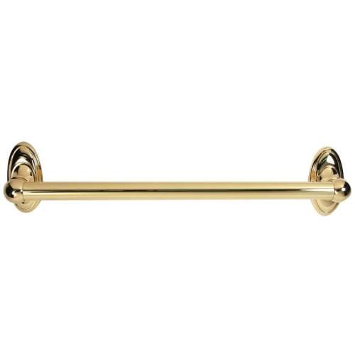Classic Traditional A8022-18-PB Grab Bar Traditional in Polished Brass