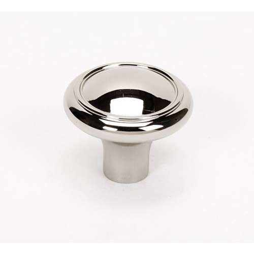 Classic Traditional A1562-PN Knob Traditional 1-1/2-in in Polished Nickel
