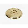 Rosettes Traditional 1-3/8-in in Polished Brass