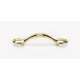 Classic Traditional A1566-3-PB Pull Traditional in Polished Brass