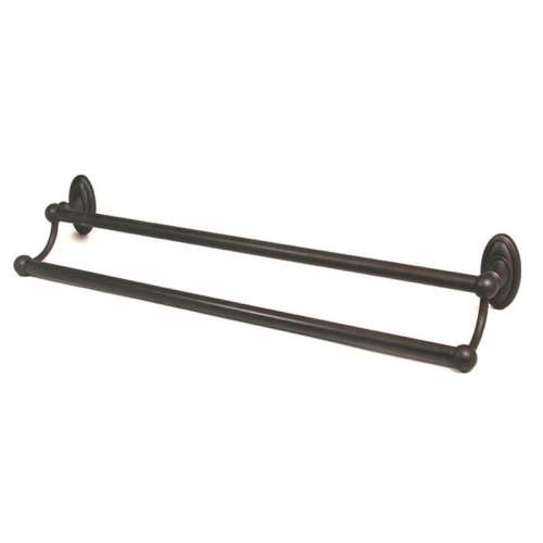 Classic Traditional A8025-24-BRZ Double Towel Bar Traditional in Bronze