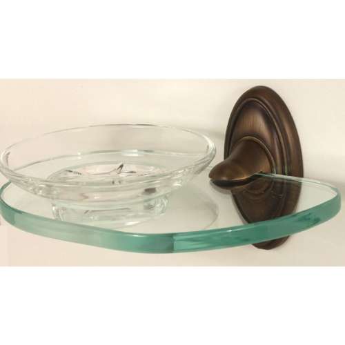 Soap Dish Traditional 6-5/8-in in Antique English Matte