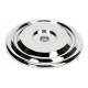 Venetian A1504-PC Rosettes Traditional 1-5/8-in in Polished Chrome