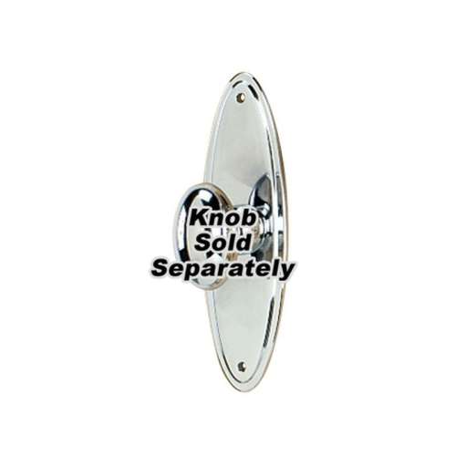 Escutcheon Traditional 3-in in Polished Chrome