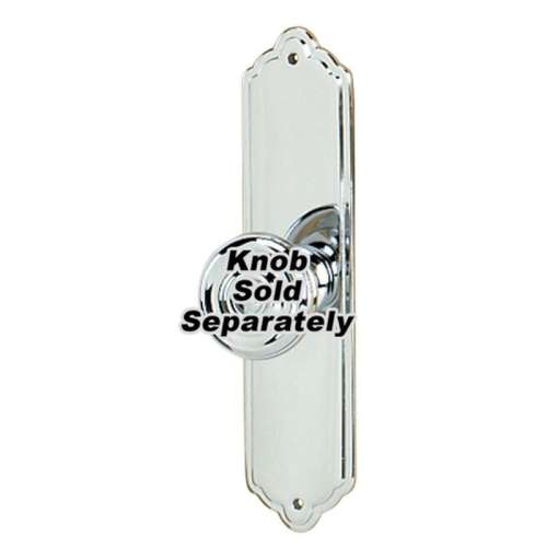 Escutcheon Traditional 4-in in Polished Chrome