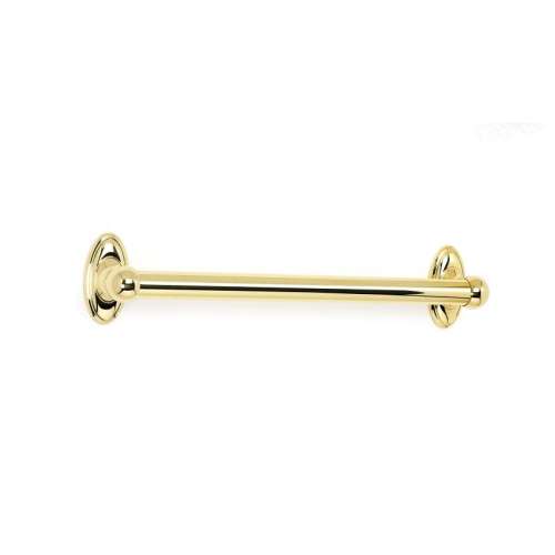 Classic Traditional A8023-18-PB Grab Bar Traditional in Polished Brass