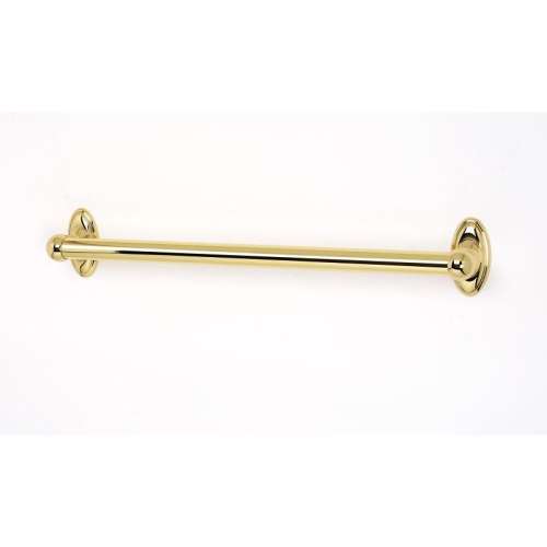 Classic Traditional A8023-24-PB Grab Bar Traditional in Polished Brass