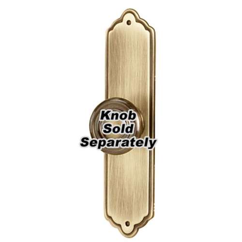 Escutcheon Traditional 4-in in Antique English
