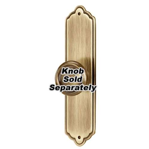 Escutcheon Traditional 4-in in Antique English Matte