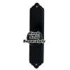 Escutcheon Traditional 4-in in Matte Black