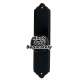 Escutcheon Traditional 4-in in Matte Black