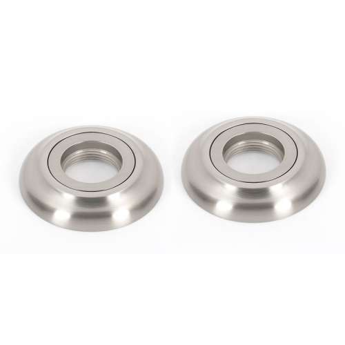 Grab Bar Brackets Transitional 3-in in Satin Nickel