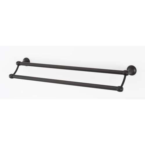 Royale A6625-24-CHBRZ Double Towel Bar Transitional in Chocolate Bronze