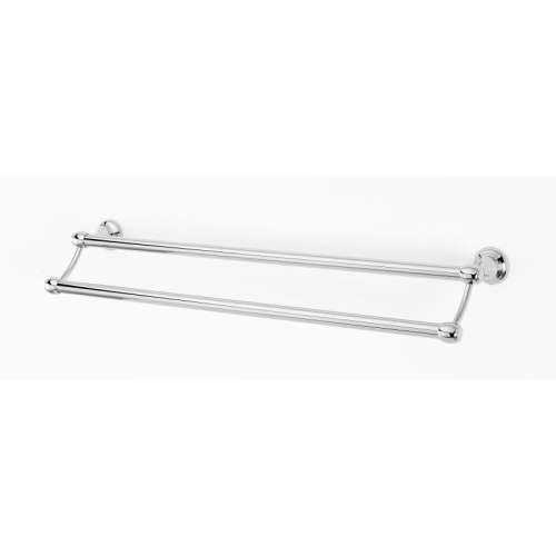 Royale A6625-24-PC Double Towel Bar Transitional in Polished Chrome