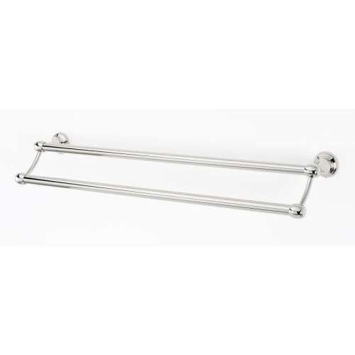 Royale A6625-24-PN Double Towel Bar Transitional in Polished Nickel