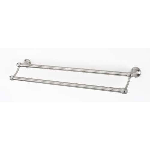Royale A6625-24-SN Double Towel Bar Transitional in Satin Nickel