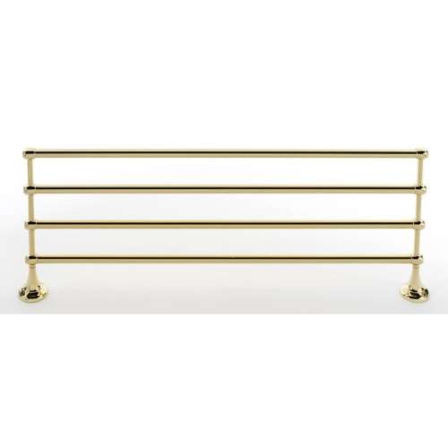 Royale A6626-24-PB Towel Rack Transitional in Polished Brass