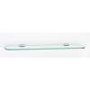 Royale A6650-24-PC 24-in Glass Shelf with Brackets Transitional in Polished Chrome