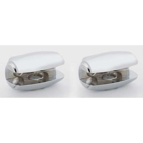 Shelf Brackets Transitional 1-5/8-in in Polished Chrome