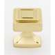 Knob Modern 1-1/4-in in Polished Brass