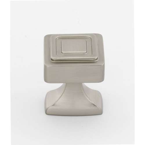 Knob Modern 1-1/4-in in Satin Nickel