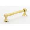 Cube A985-4-PB Modern Pull in Polished Brass