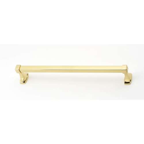 Cube A6520-18-PB Modern Towel Bar in Polished Brass