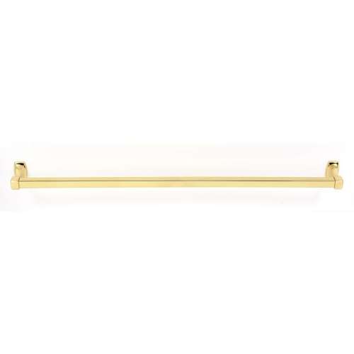 Cube A6520-30-PB Modern Towel Bar in Polished Brass