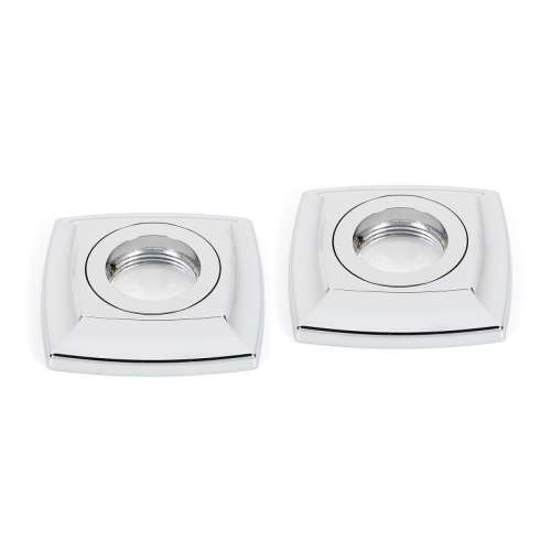 Cube A6524-PC Grab Bar Brackets Modern 3-in in Polished Chrome