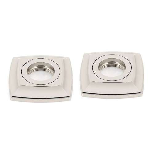 Cube A6524-PN Grab Bar Brackets Modern 3-in in Polished Nickel