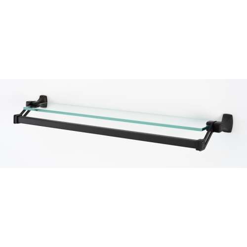 Modern Towel Bar in Chocolate Bronze