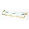 Cube A6527-25-PB Modern Towel Bar in Polished Brass