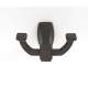 Modern Robe Hook in Chocolate Bronze