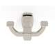 Cube A6584-PN Modern Robe Hook in Polished Nickel