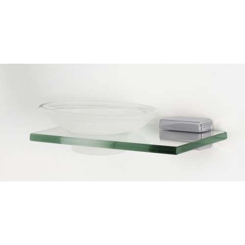 Cube A6530-PC Modern Soap Dish 6-11/16-in in Polished Chrome
