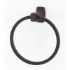Modern Towel Ring 6-in in Chocolate Bronze