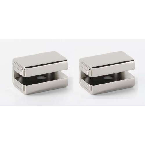 Modern Shelf Brackets 1-15/16-in in Polished Nickel