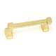 Cube A6562-PB Modern Tissue Holder in Polished Brass