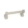 Cube A6562-SN Modern Tissue Holder in Satin Nickel