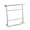 Contemporary I A8328-18-PN Modern Towel Rack in Polished Nickel