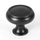 Charlie's Collection A626-38-BARC Knob Transitional 1-1/2-in in Barcelona