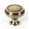 Charlie's Collection A626-38-PA Knob Transitional 1-1/2-in in Polished Antique