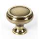 Charlie's Collection A626-38-PA Knob Transitional 1-1/2-in in Polished Antique