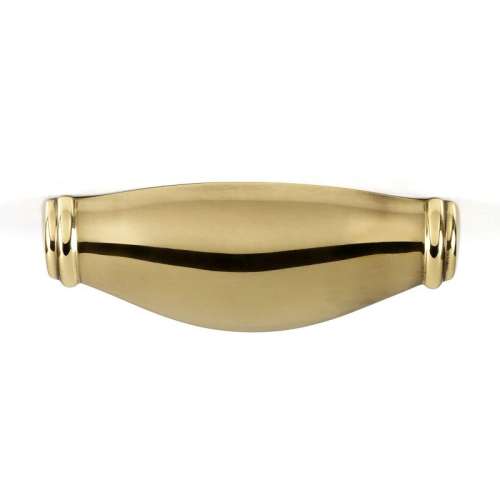 Charlie's Collection A626-3-PA Cup Pull Transitional in Polished Antique