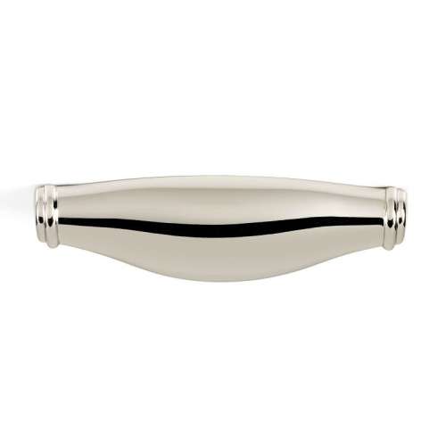 Charlie's Collection A626-3-PN Cup Pull Transitional in Polished Nickel